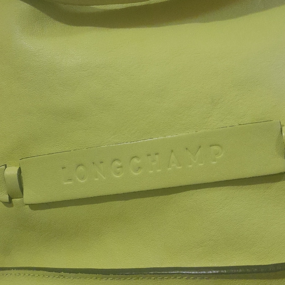 Longchamp Lemon Yellow Leather Tote - Picture 2 of 7